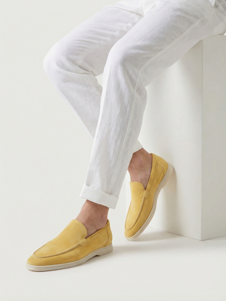 Yellow Yacht Loafers
