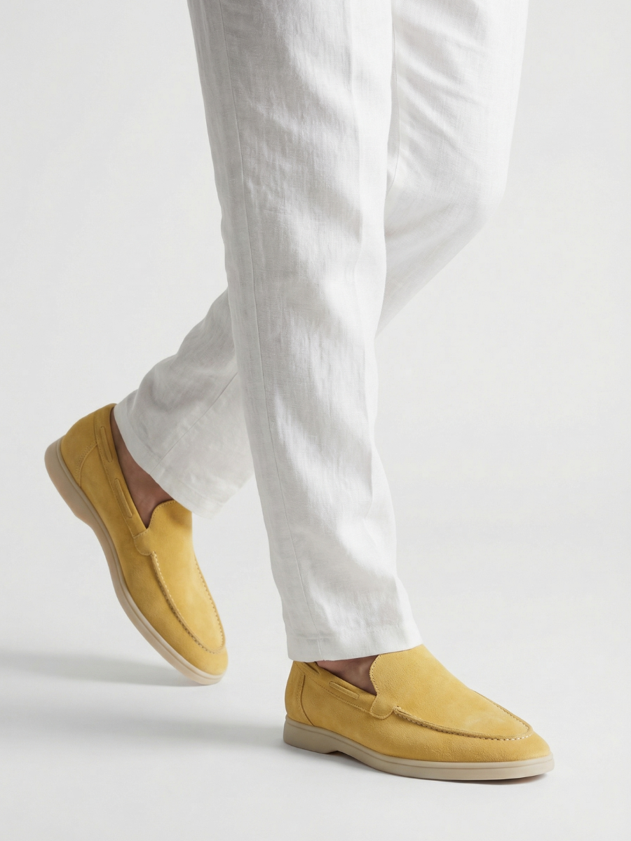 Yellow Yacht Loafers