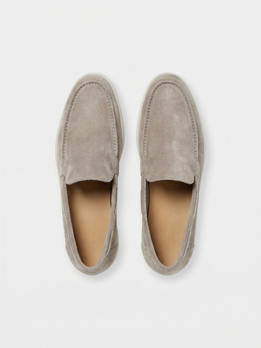 Light Grey Yacht Loafers
