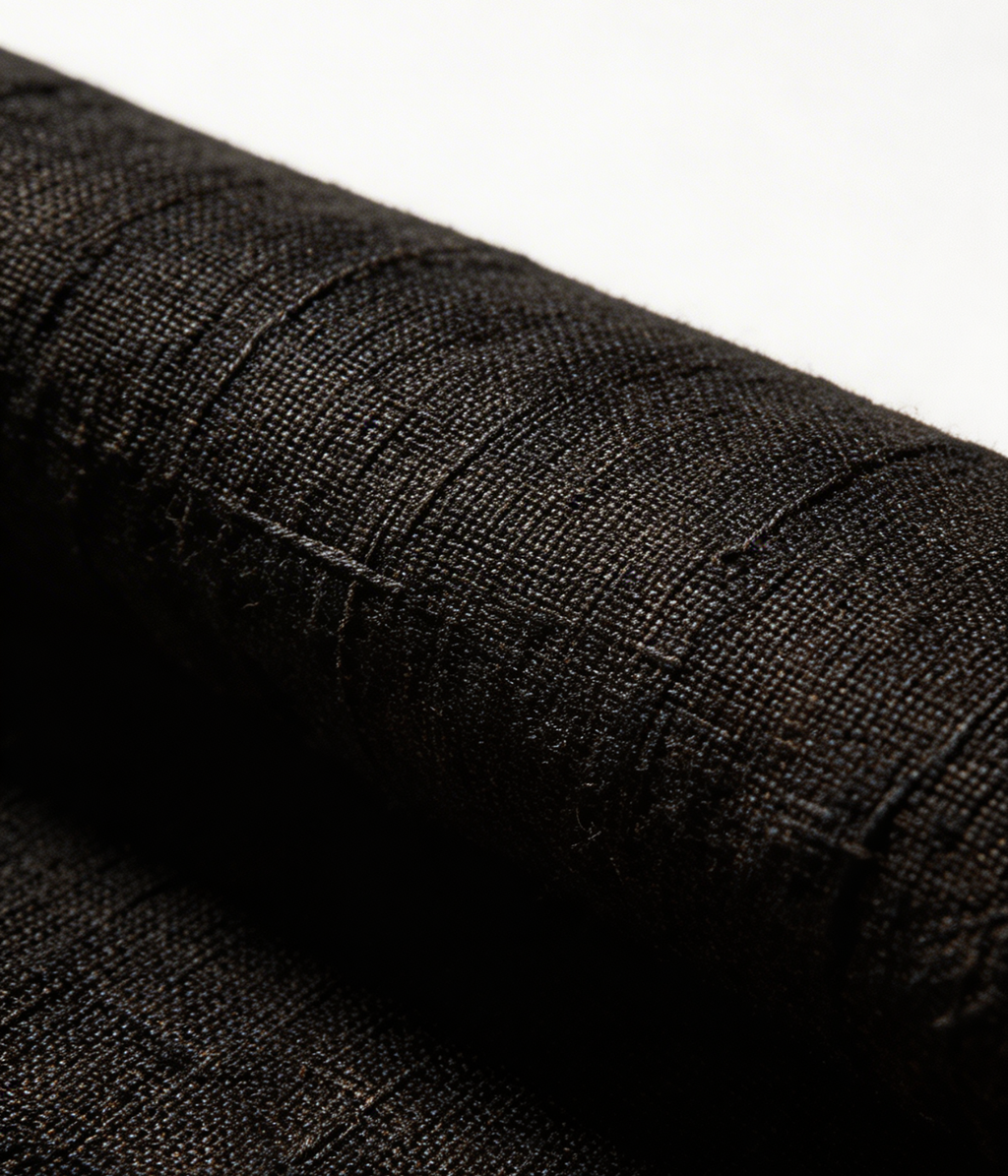 Black Linen Trousers