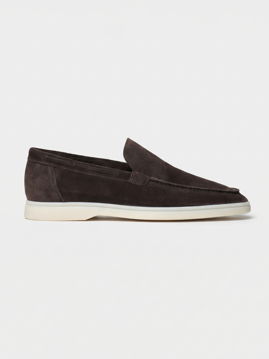 Warm Grey Yacht Loafers