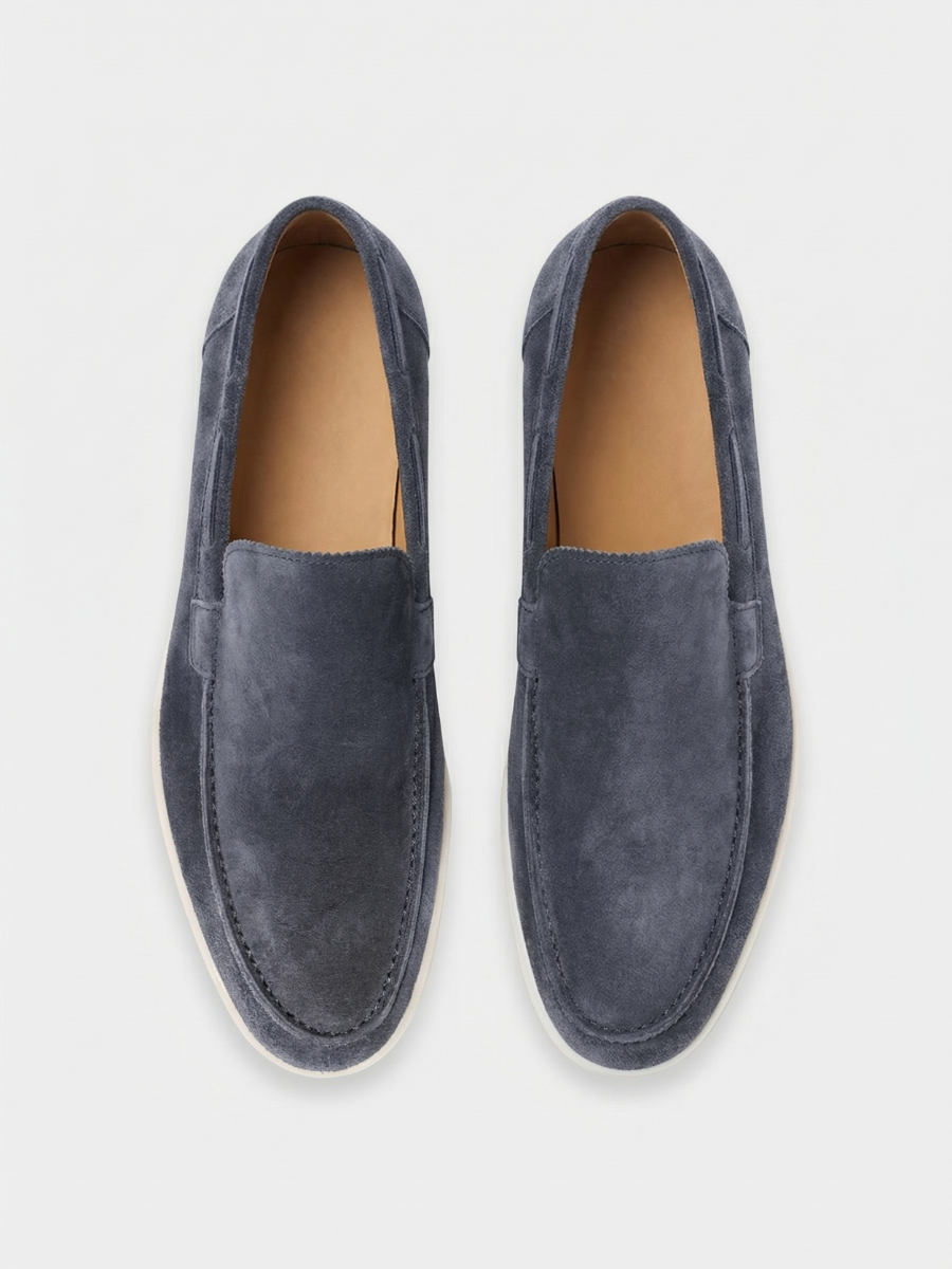Steel Blue Yacht Loafers