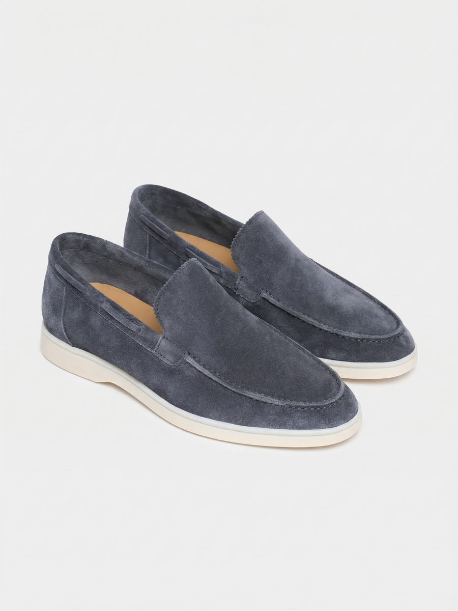 Steel Blue Yacht Loafers