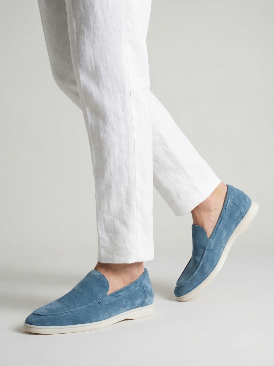 Sapphire Blue Yacht Loafers