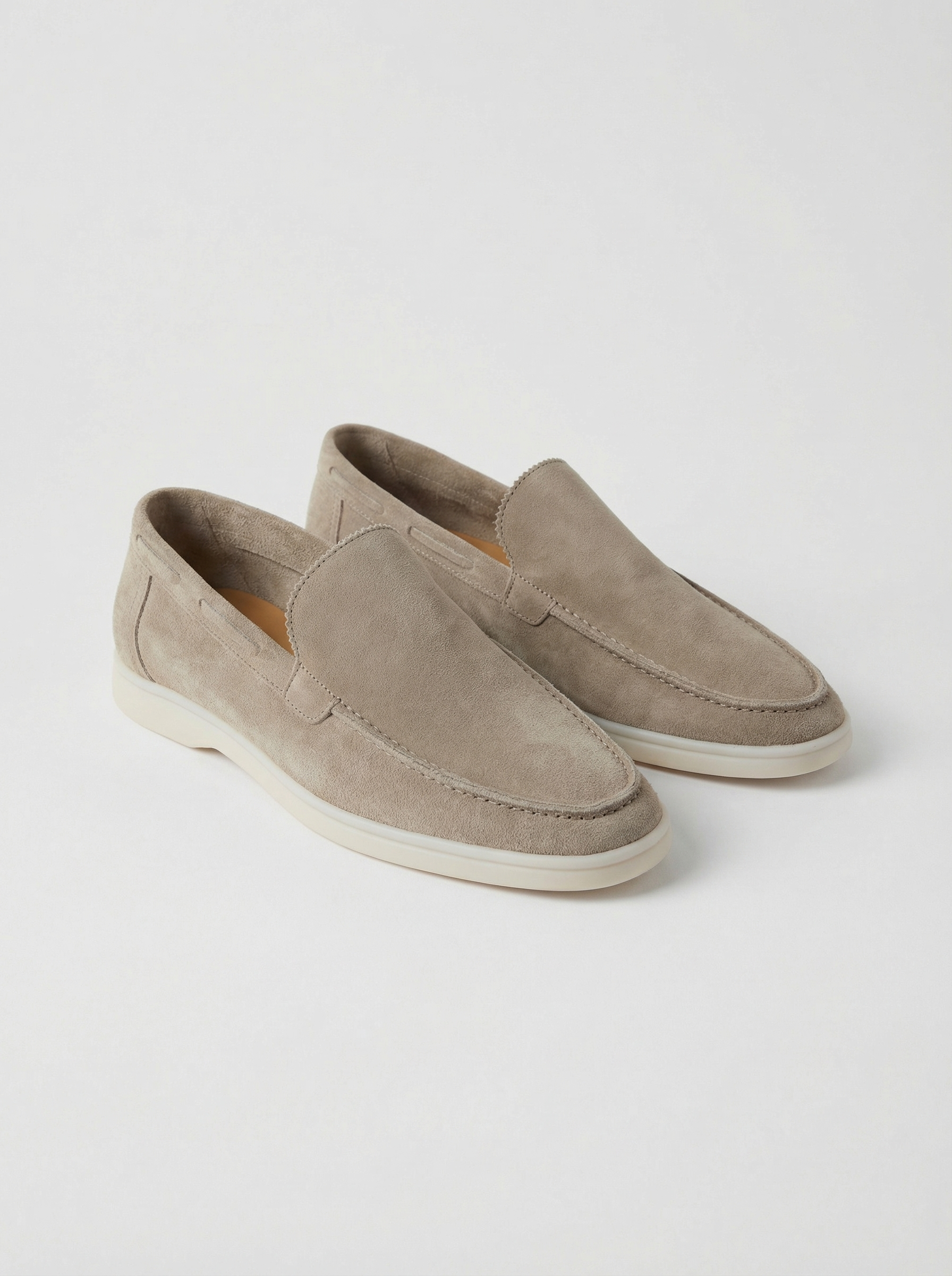 Light Grey Yacht Loafers