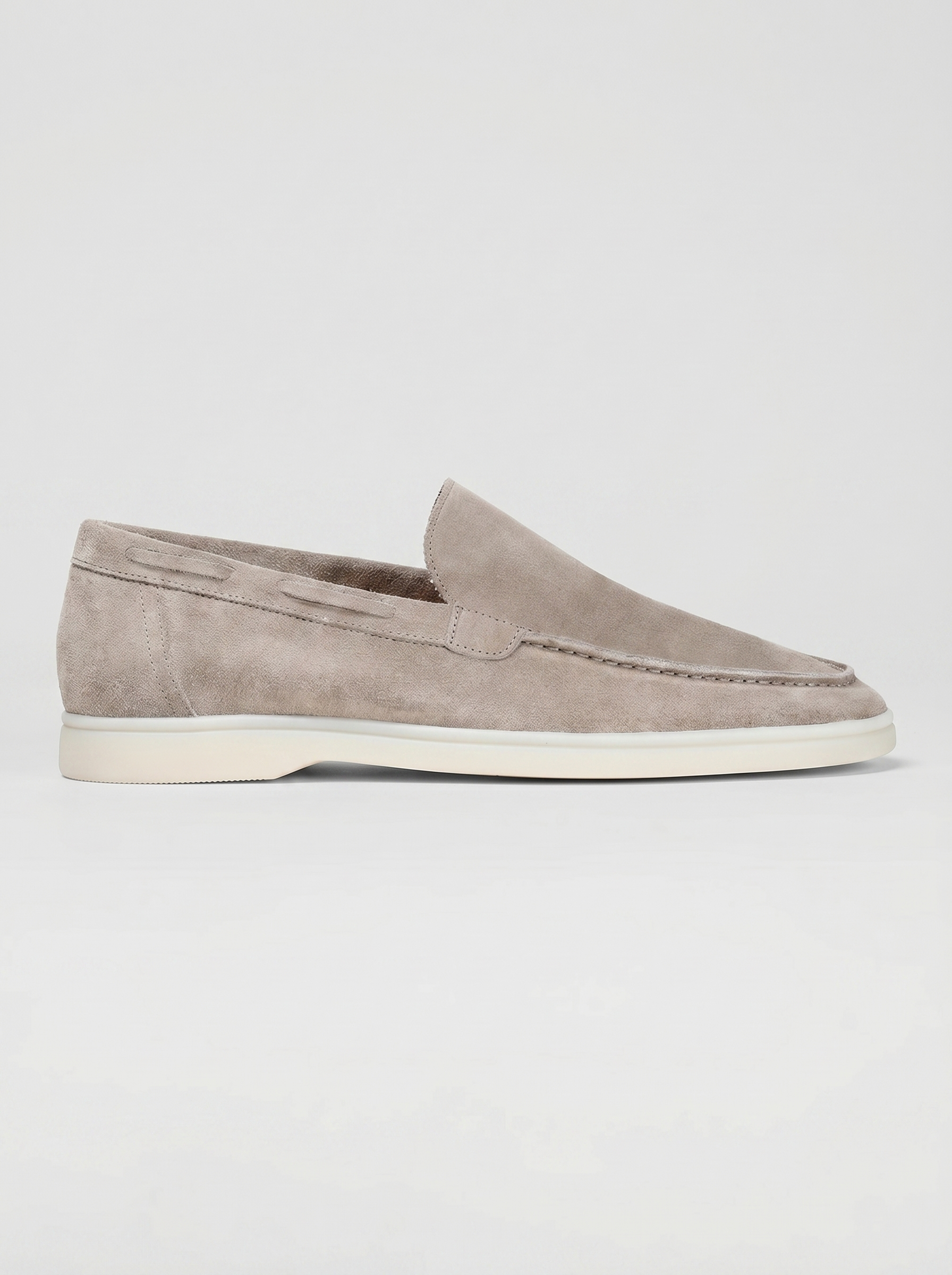 Light Grey Yacht Loafers