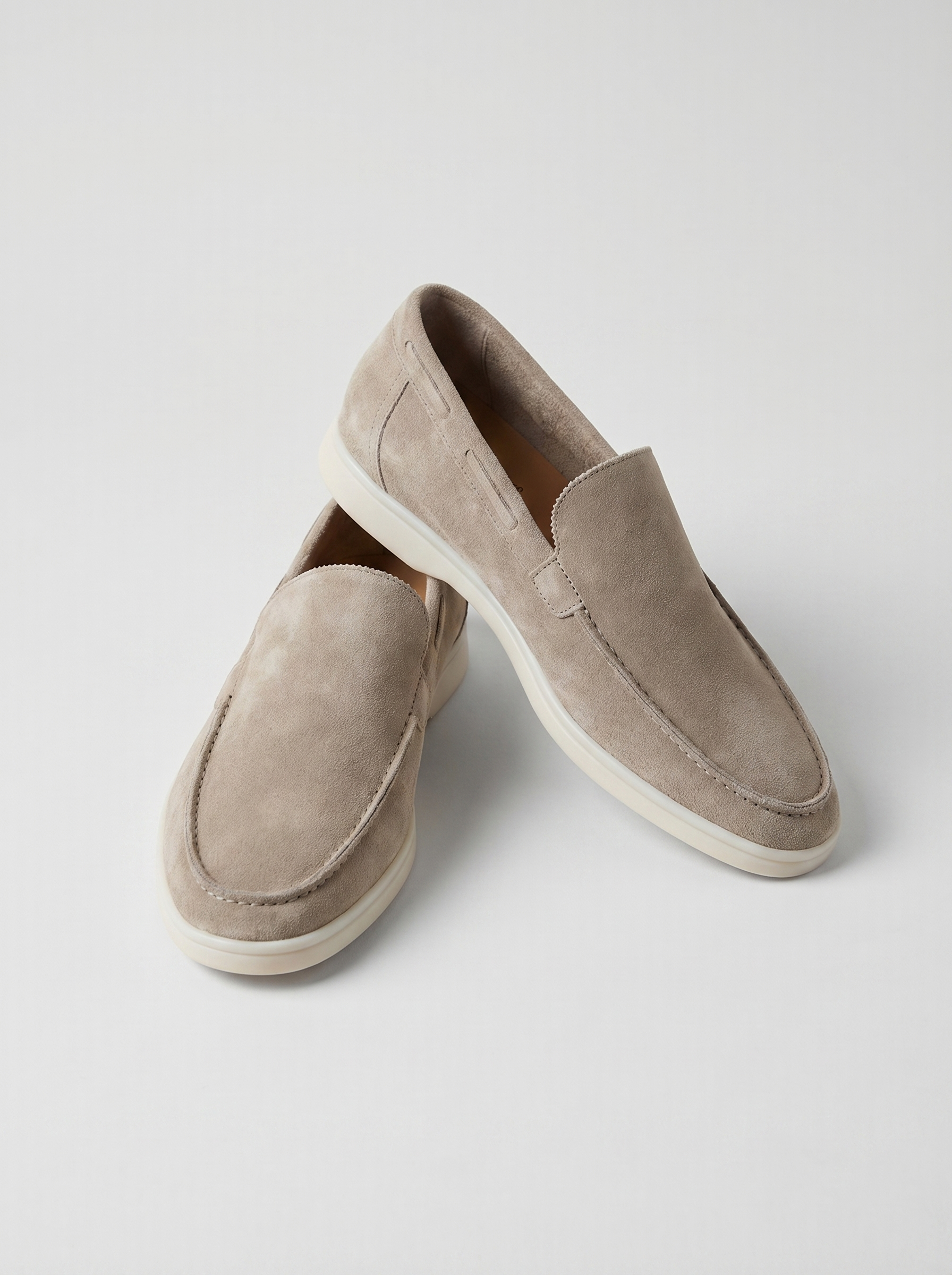 Light Grey Yacht Loafers